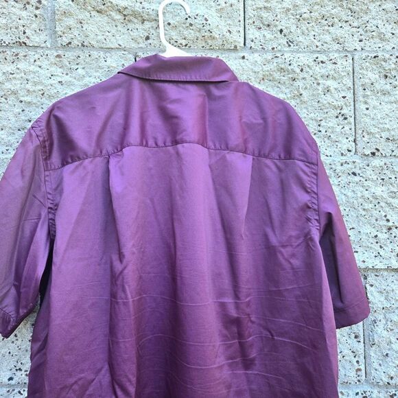 Men's MIX&NY purple, button-down casual dress shirt - Picture 15 of 16